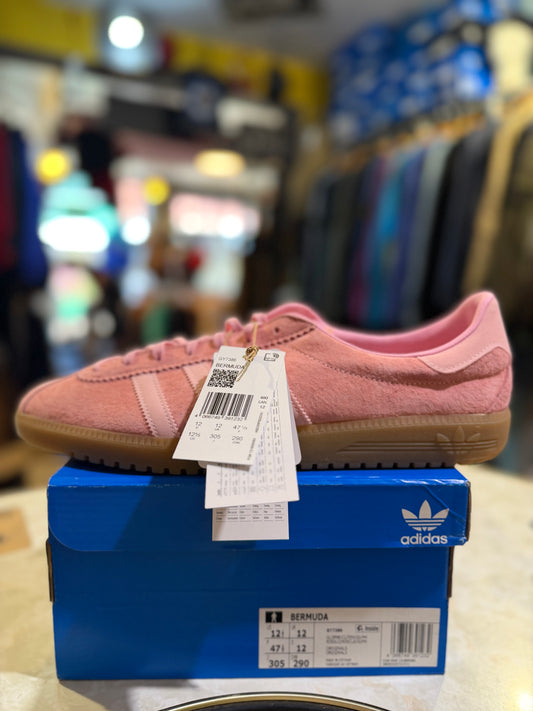 Adidas Bermuda Glow Pink / Clear Pink / Gum – UK 12