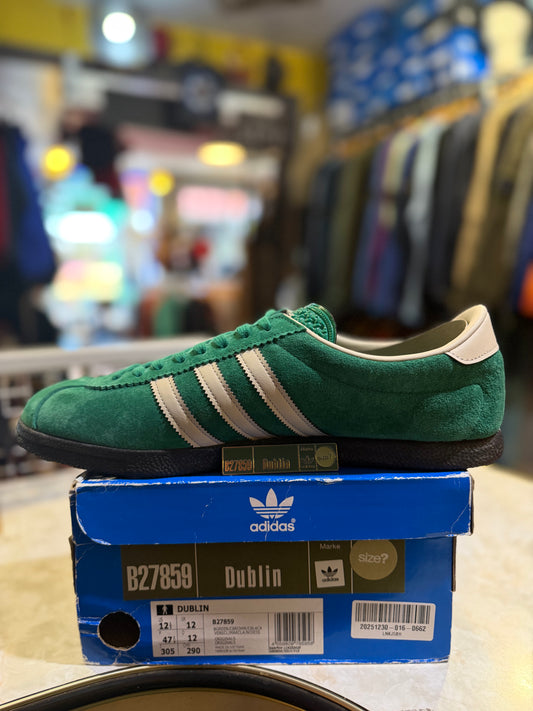 Adidas Dublin Emerald Green / Off White – UK 12