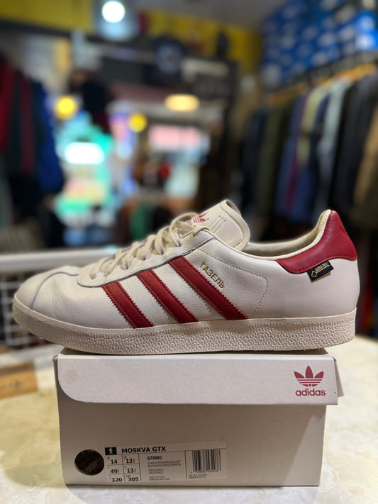 Adidas Moskva GTX Chalk White / Power Red – UK 14