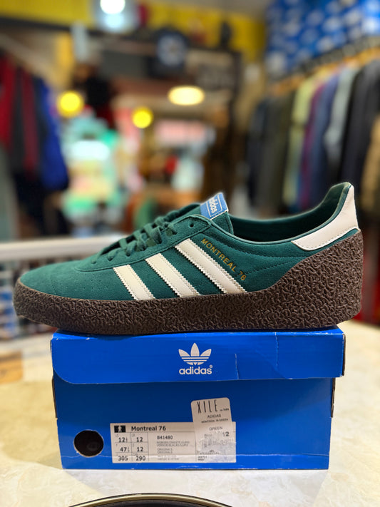 Adidas Montreal 76 Noble Green Off White UK 12