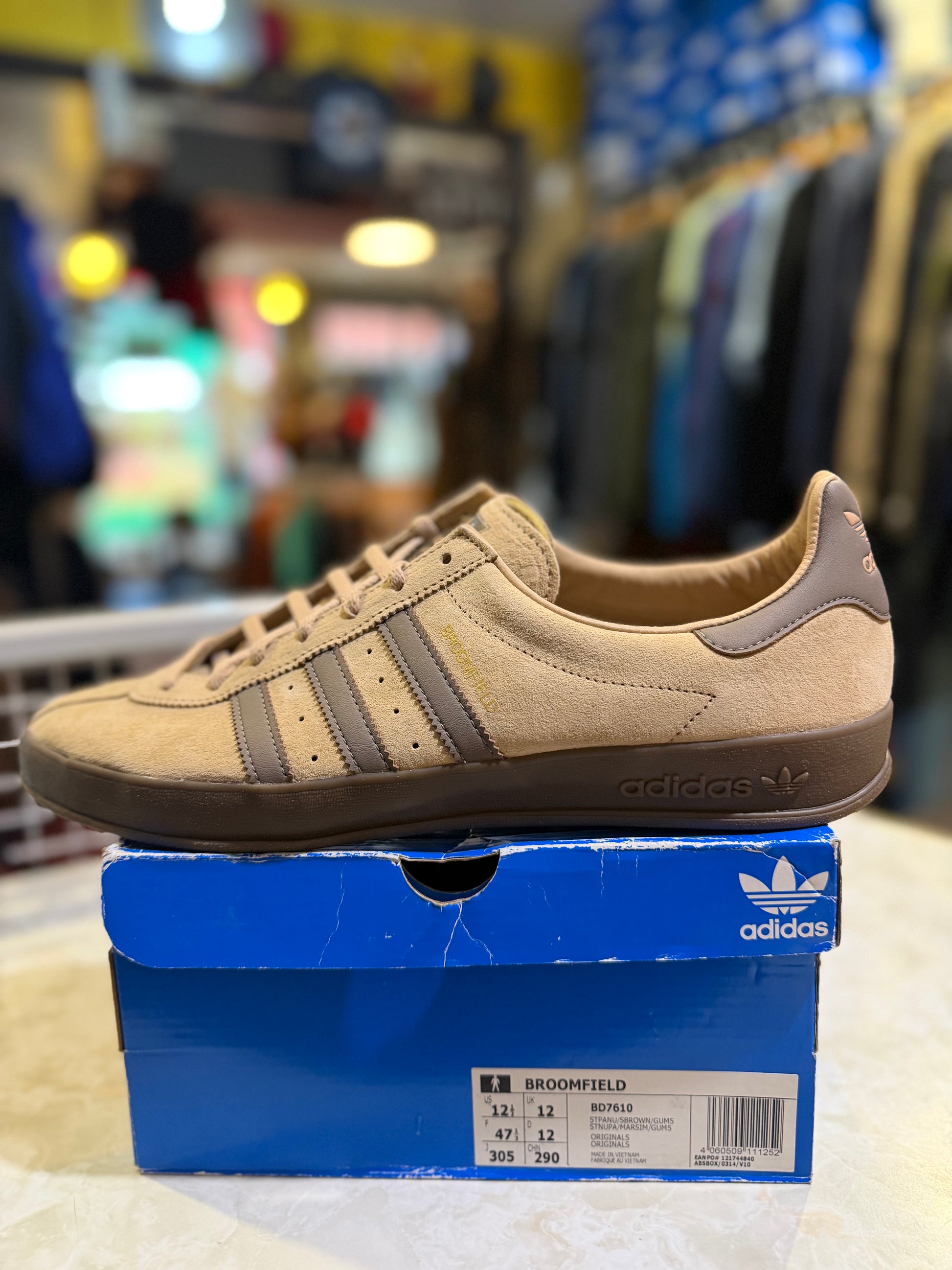 Adidas Broomfield Pale Nude / Simple Brown UK 12