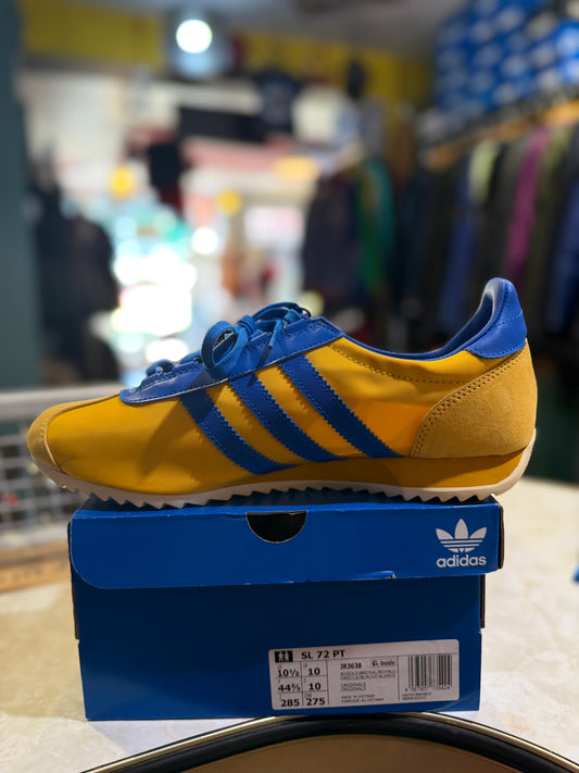 Adidas SL 72 PT Bold Gold/Bright Royal/Royal Blue UK 10