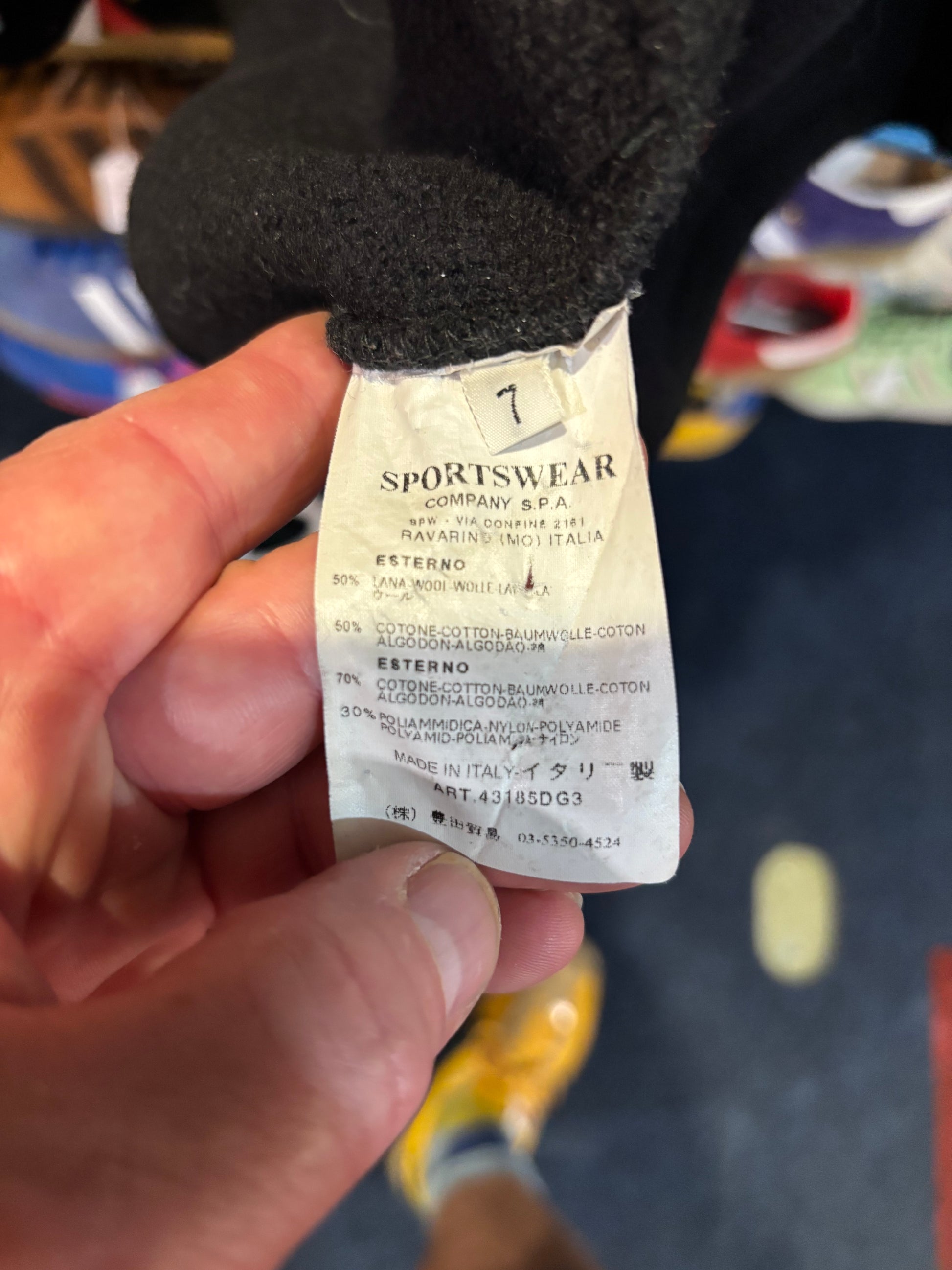 C.P. Company label - Made in Italy
