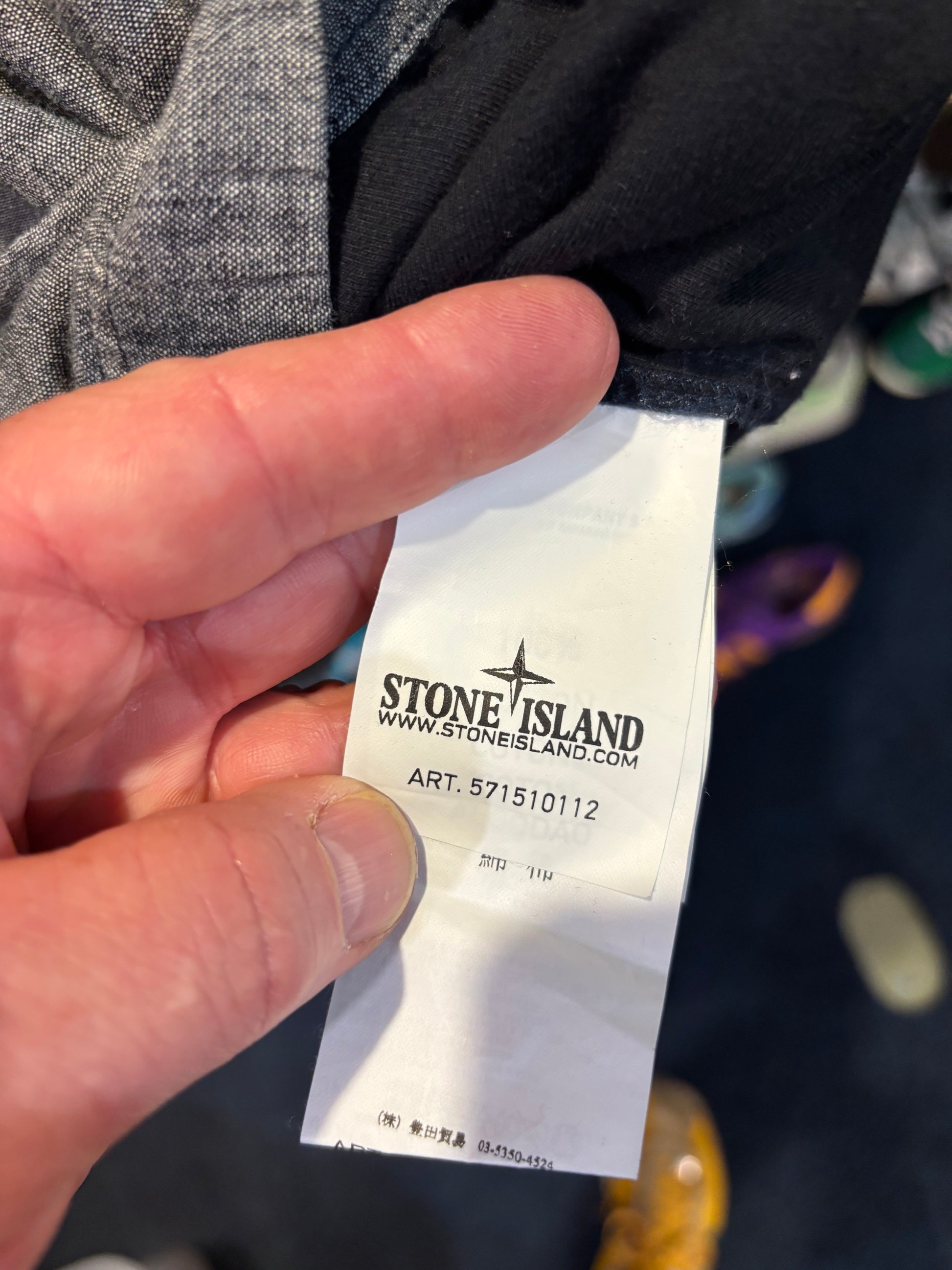 Stone Island Overshirt ART. 571510112 - Label