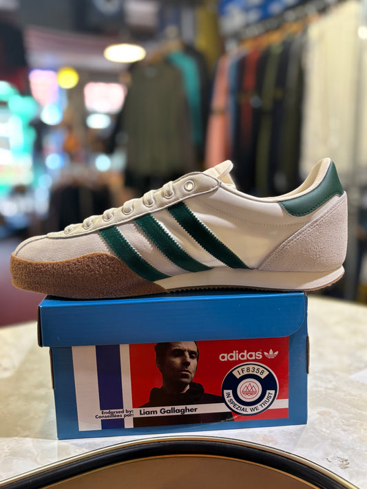 Adidas LG2 SPZL IF8358 Cream White Collegiate Green UK 11 - Rear View