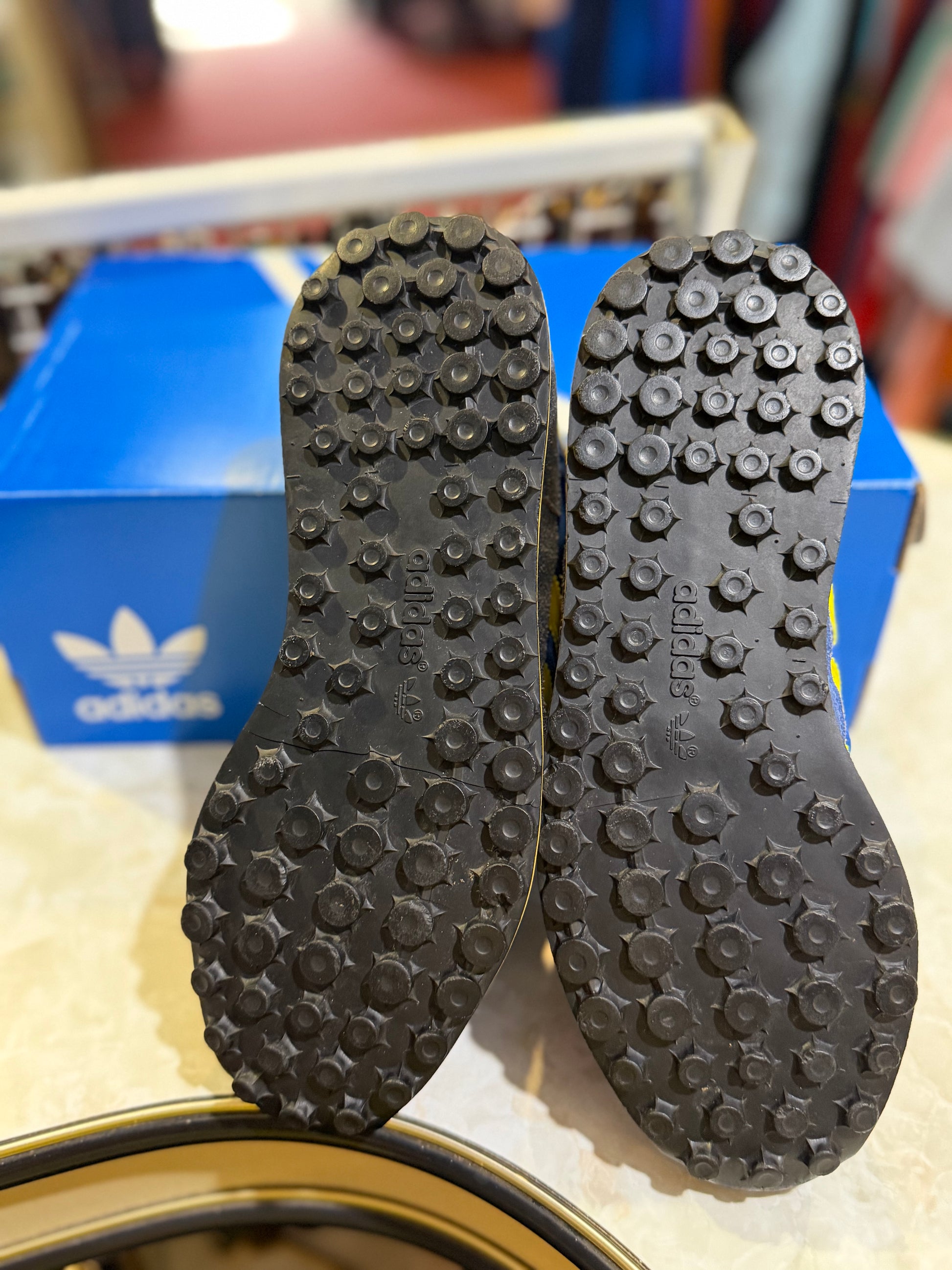 Adidas TRX McVicar front view on box