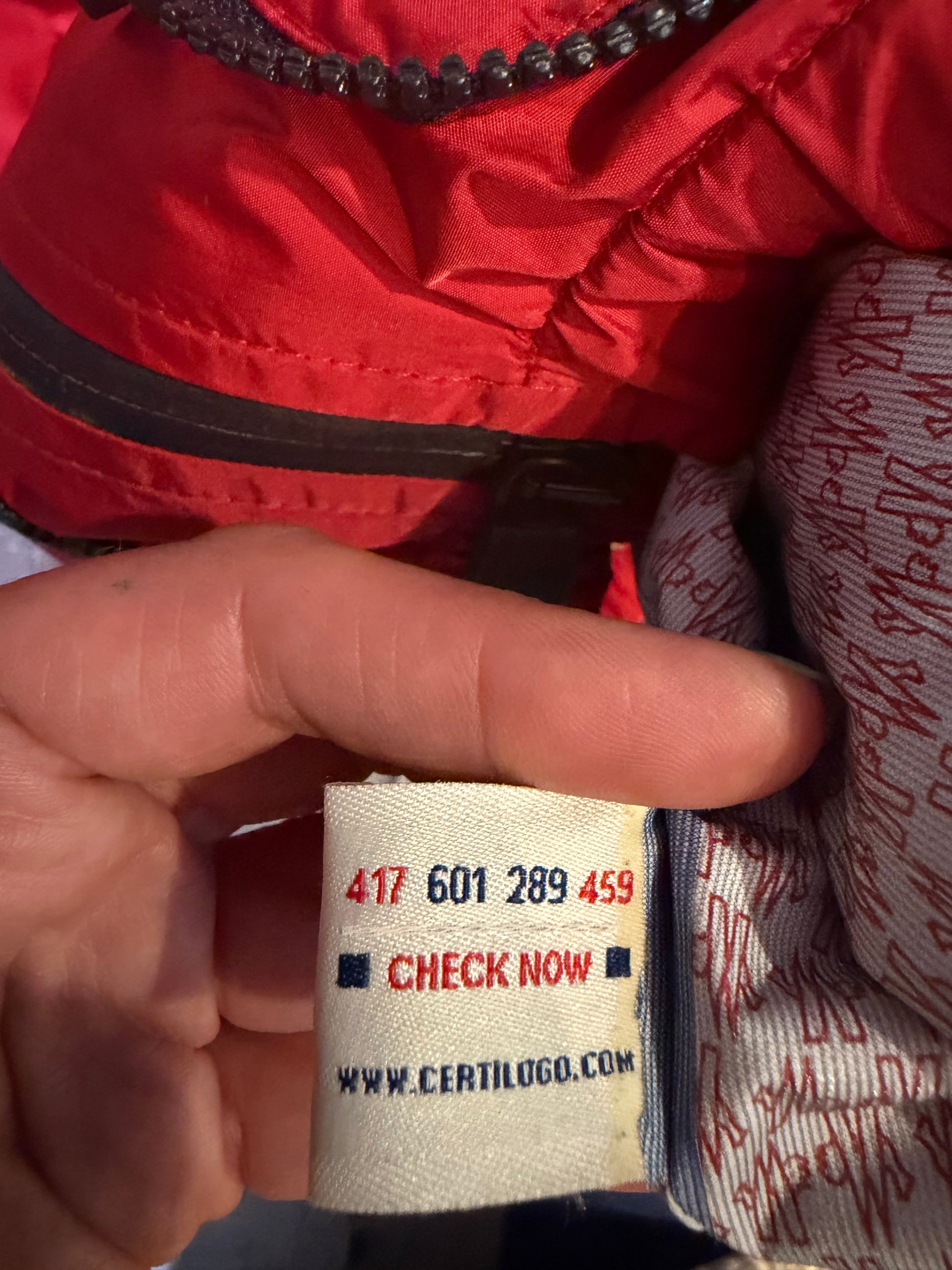 Moncler Grenoble Jacket - Certilogo Authentication Label