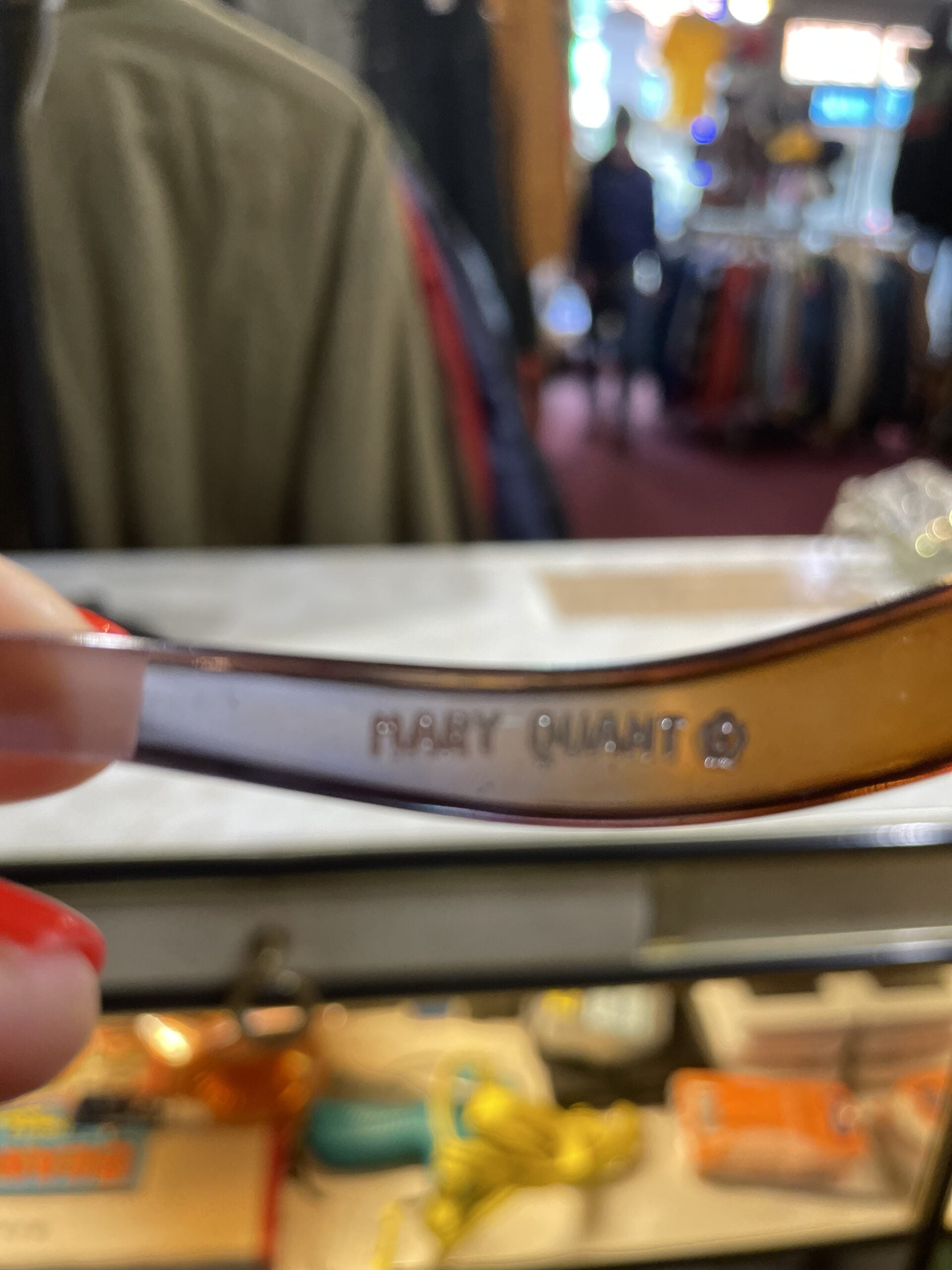 Vintage Mary Quant oversized sunglasses