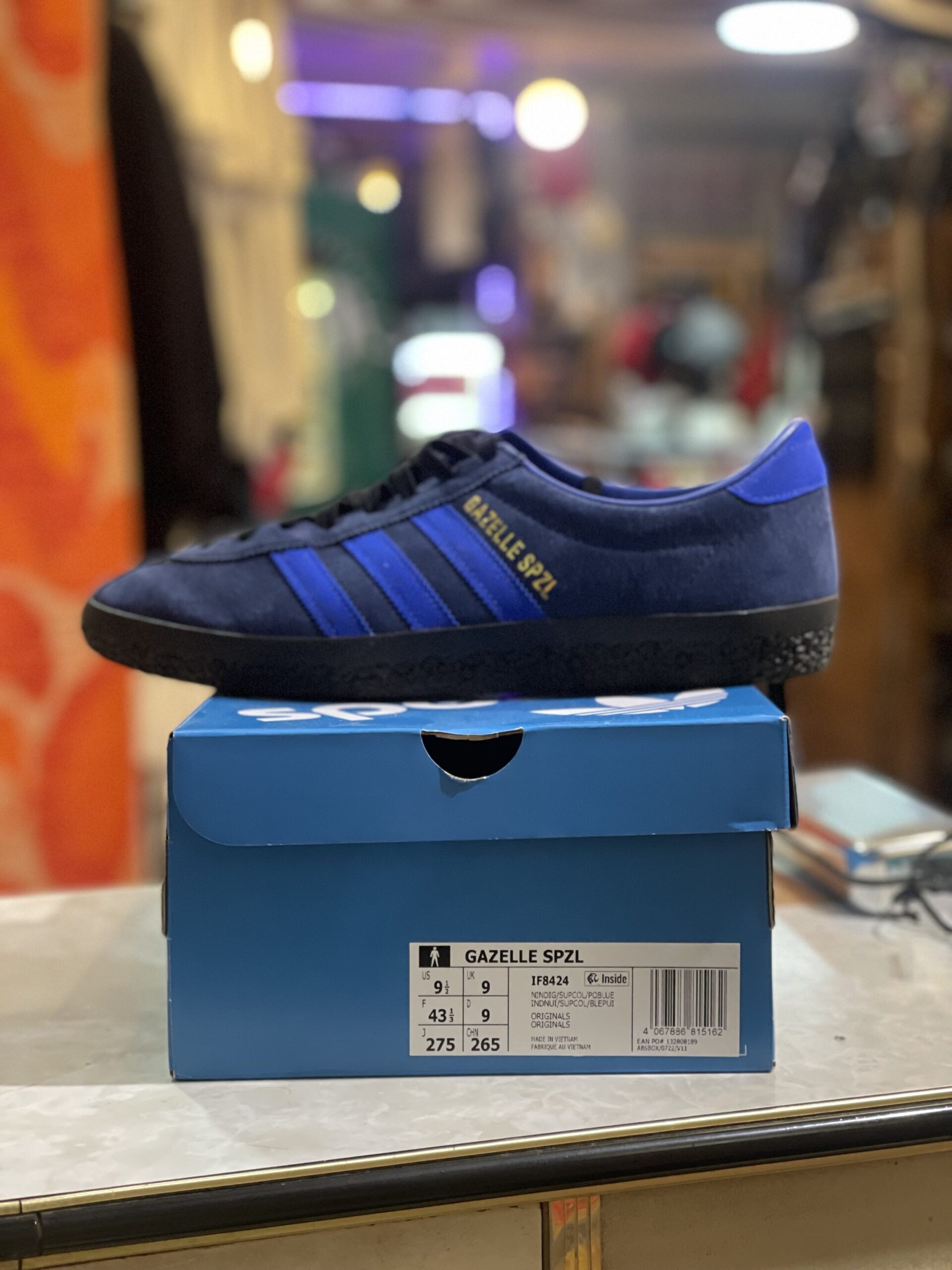 Adidas Gazelle SPZL "Night Indigo Blue"
