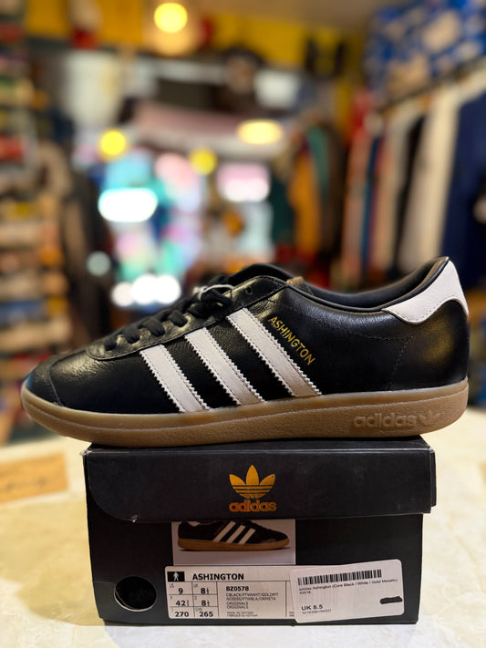 Adidas Ashington BZ0578 attached tags and box label UK 8.5