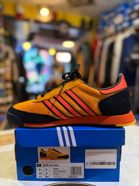 Adidas SL80 (A) SPZL UK 9 alternate side view with box label F35877