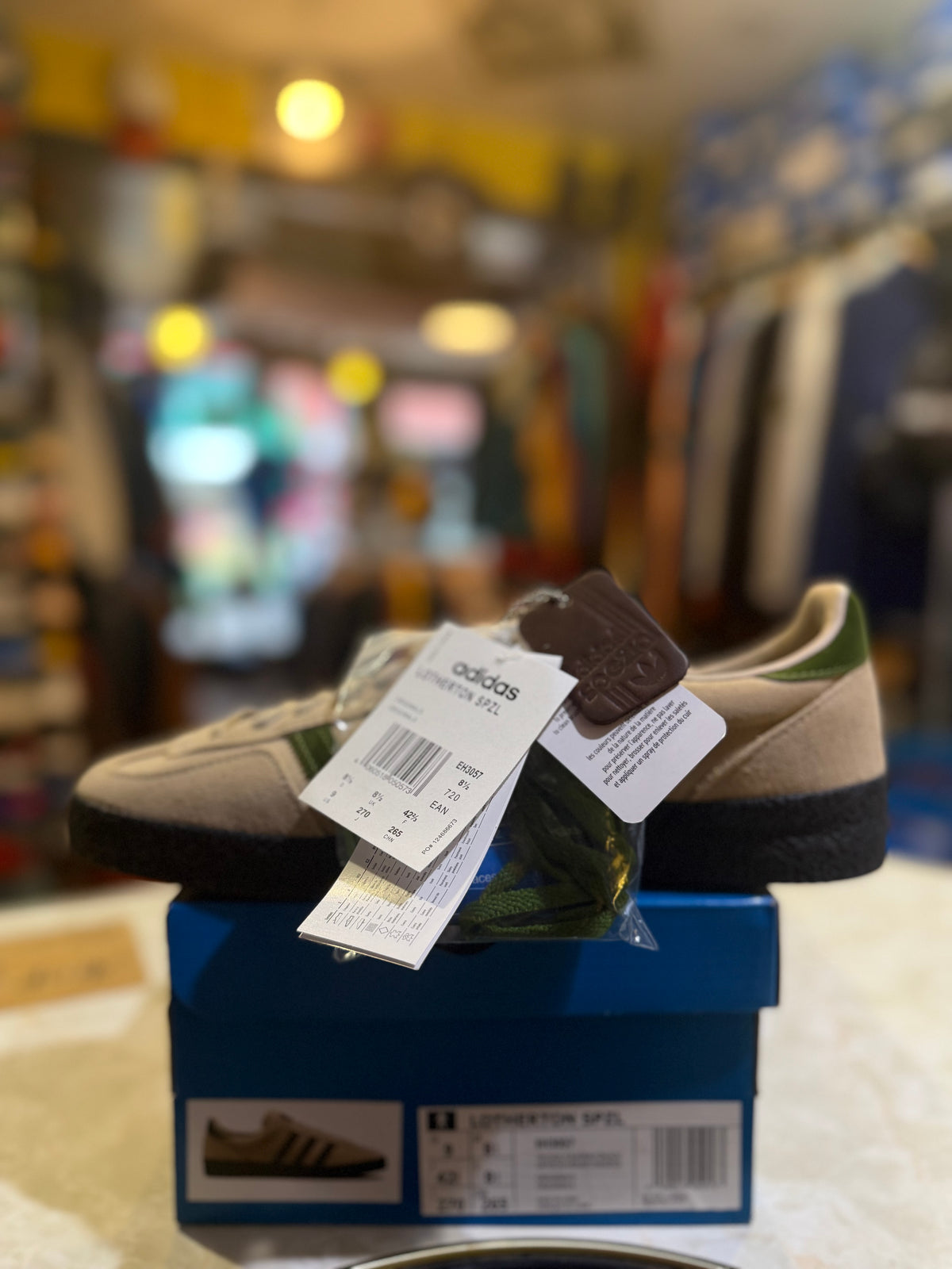 Adidas Lotherton SPZL UK 9 with tags and original box