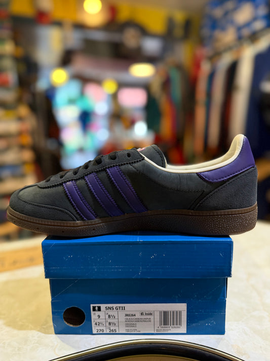 Adidas SNS GTII JR0264 black and purple trainers UK 8.5 on original box