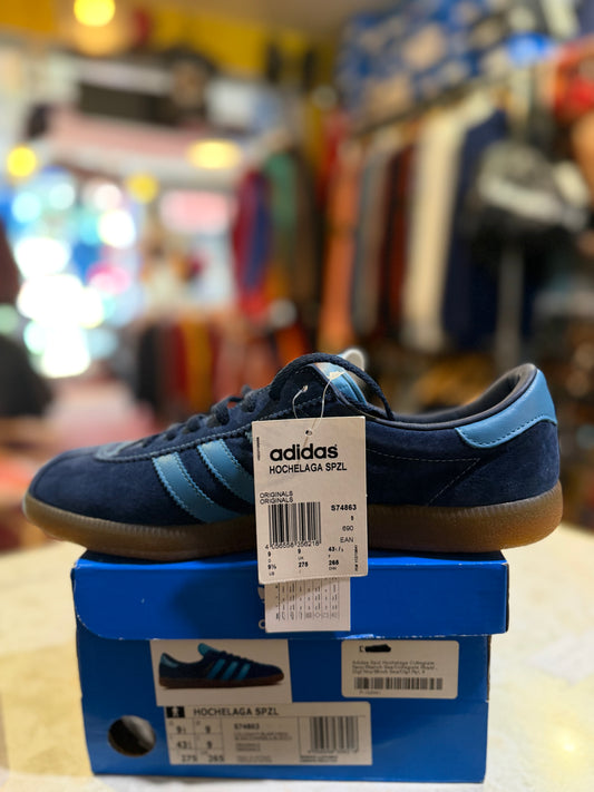 Adidas Hochelaga SPZL S74863 UK 9 with attached original tags and box