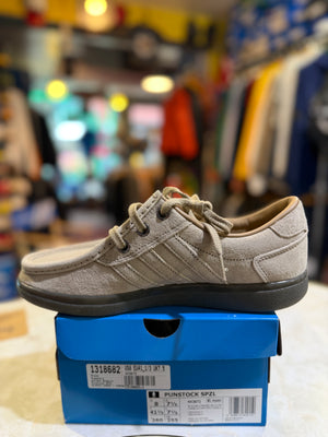 Adidas Punstock II SPZL KK3672 UK 7.5, side view on box