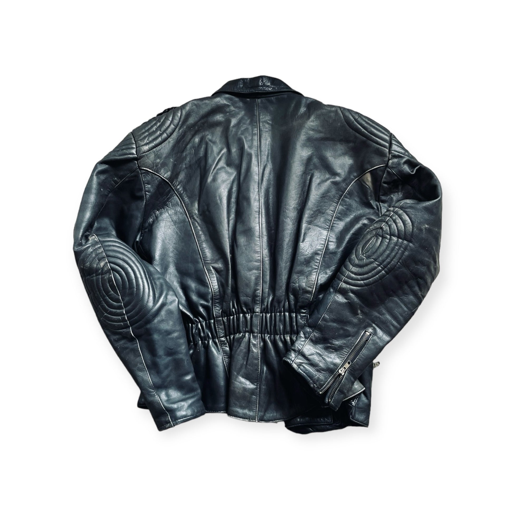 90s Leather Biker Jacket