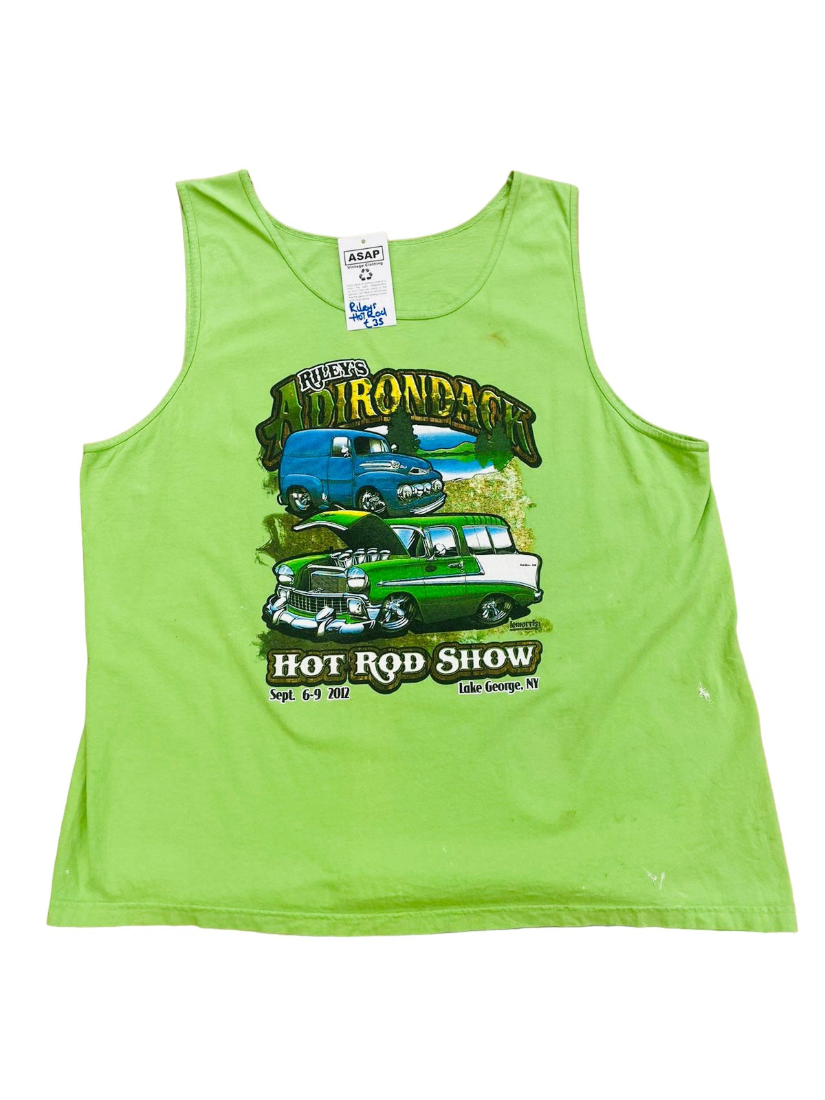 Riley's Adirondack Hot Rod Show Vest Top