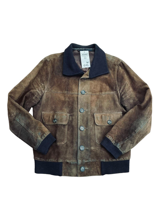 80s Brown Suede Jacket