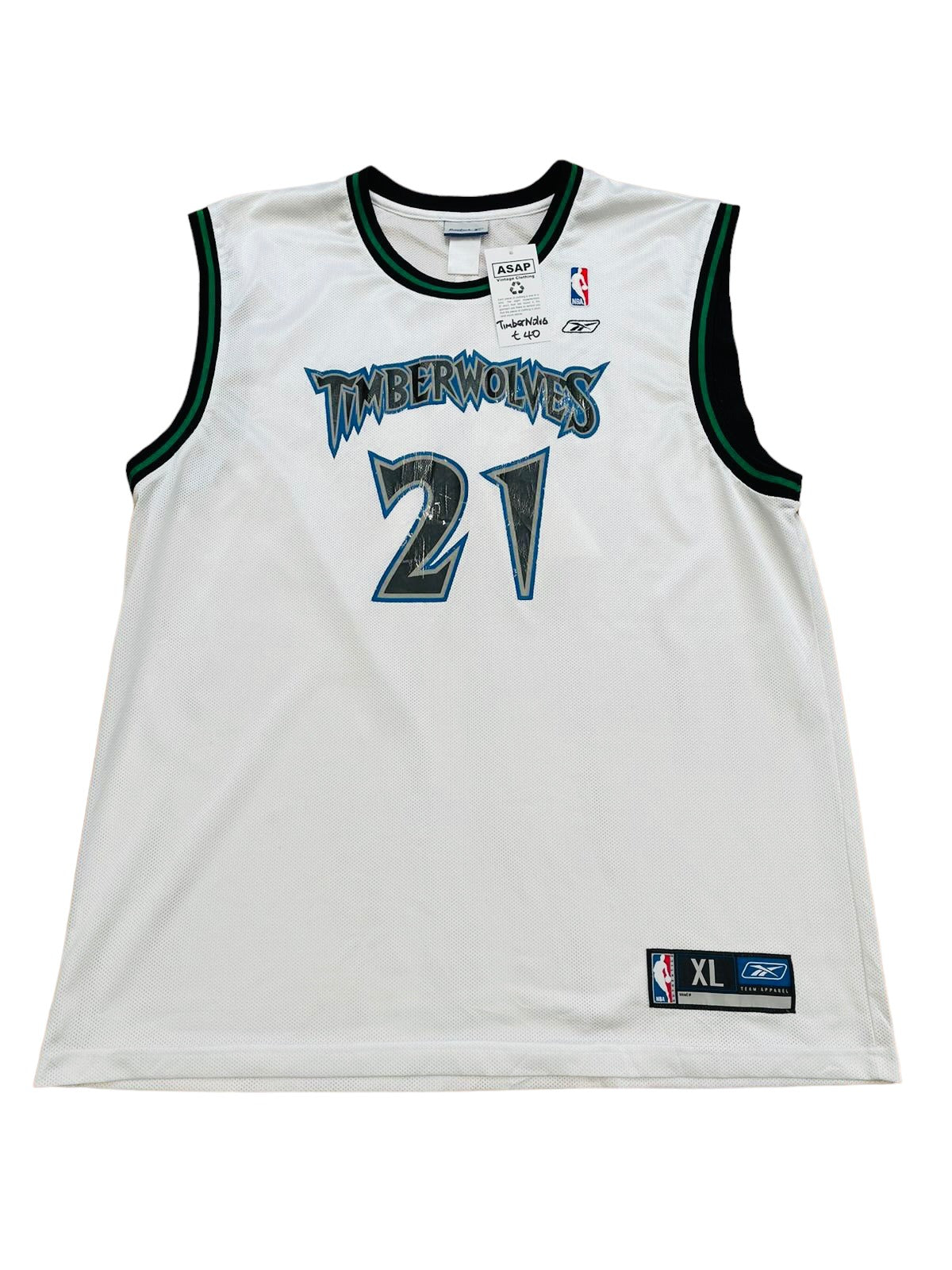 Minnesota Timberwolves Reebok Basketball Jersey