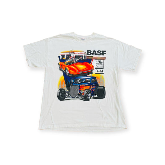 Hanes Florida Hot Rod Design Short Sleeved T-Shirt