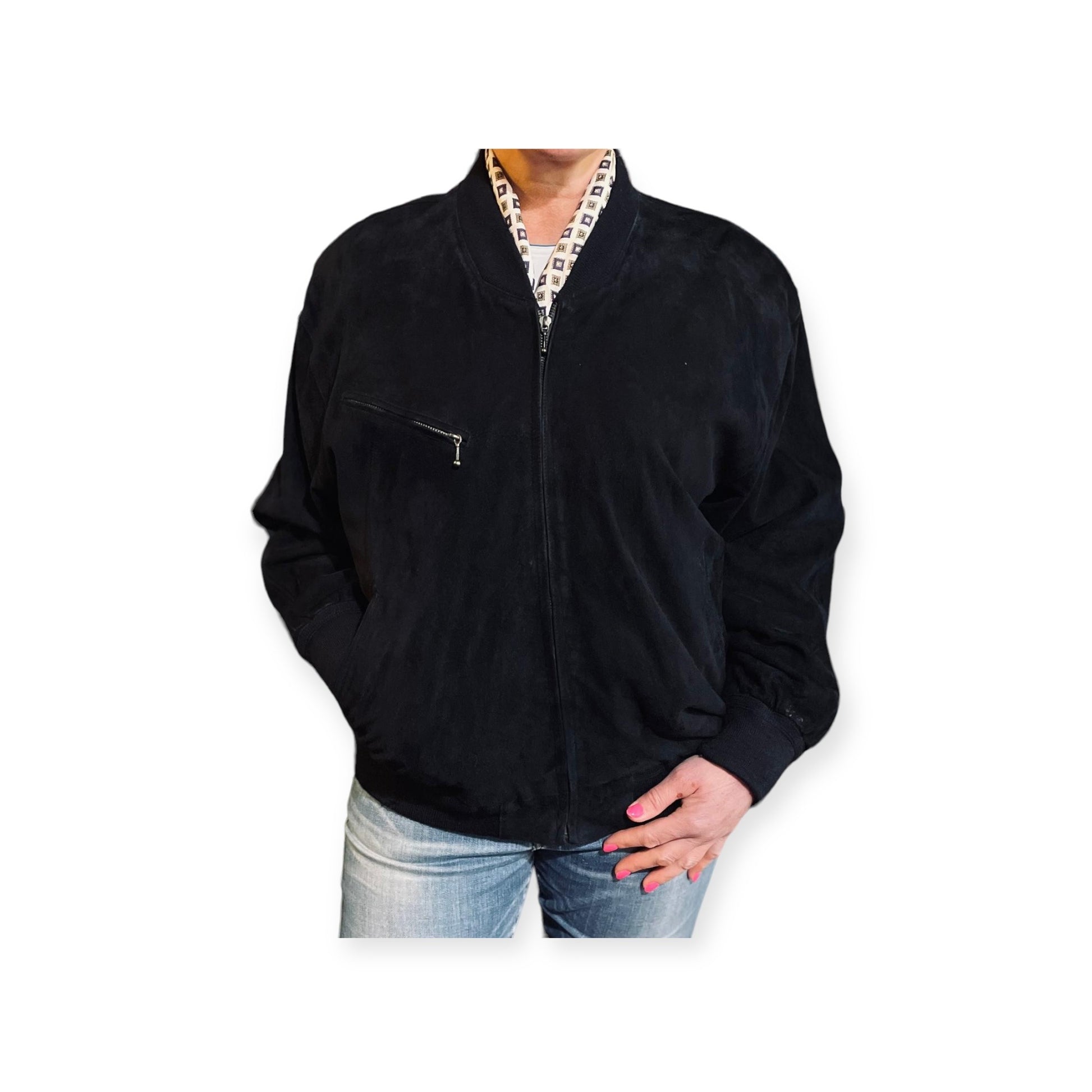 Y2K Womens Suede Jacket