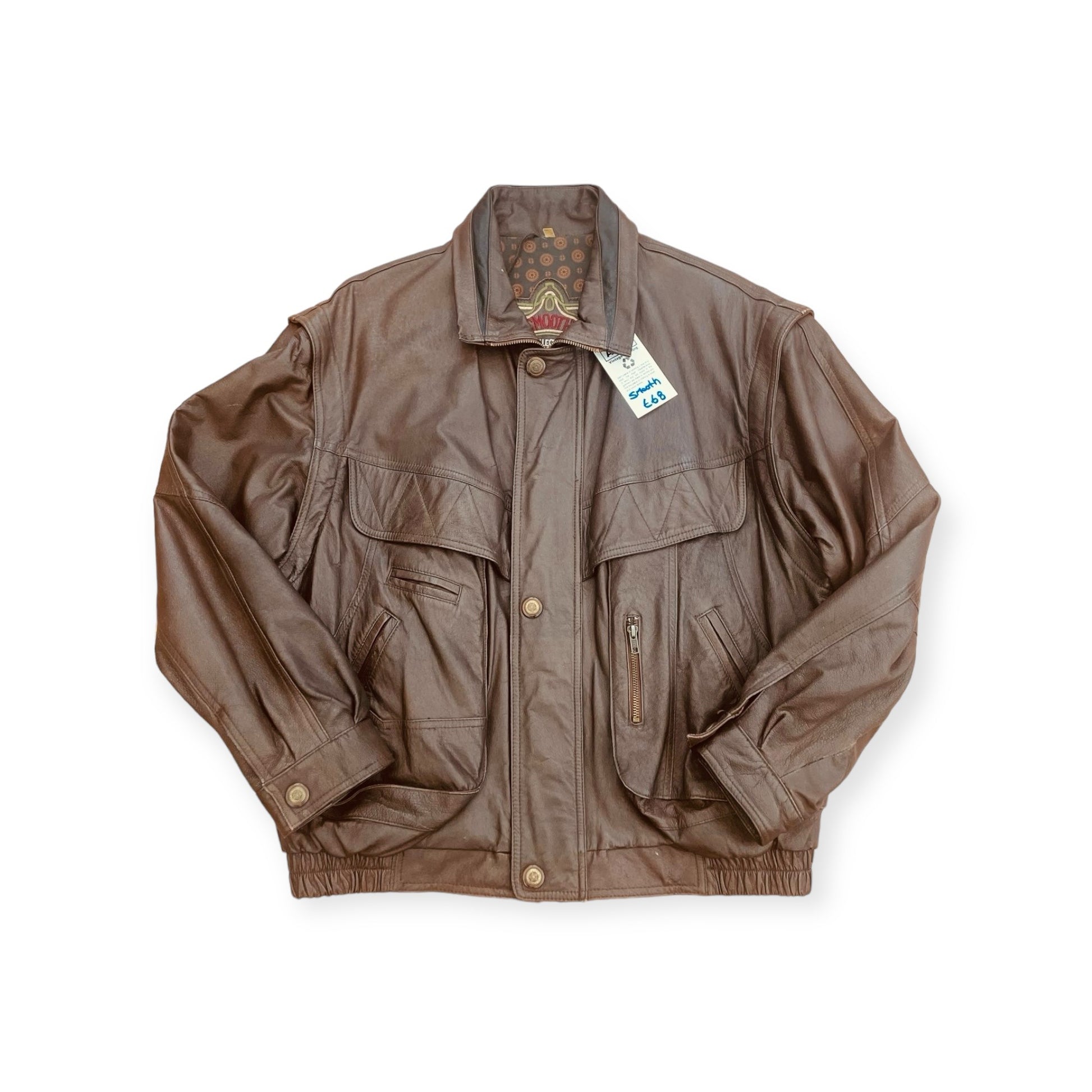 Smooth Collection Leather Jacket