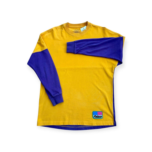 Palace Splitter Longsleeve Yellow/Purple