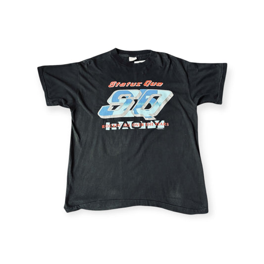 Status Quo Rockin' All Over the Years 1990 Tour T-Shirt
