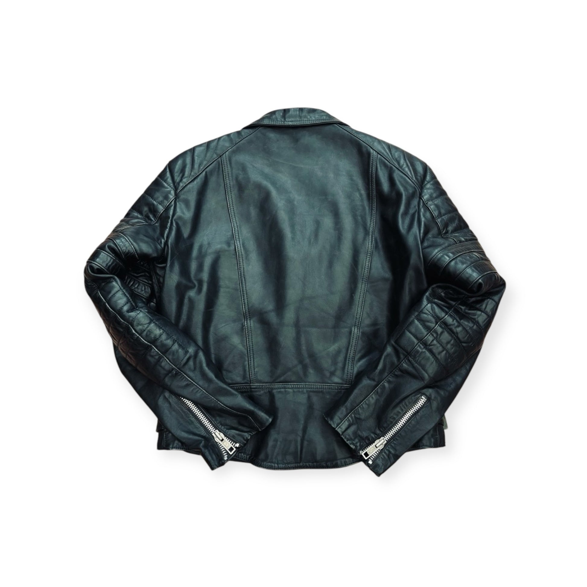80's Leather Biker Jacket