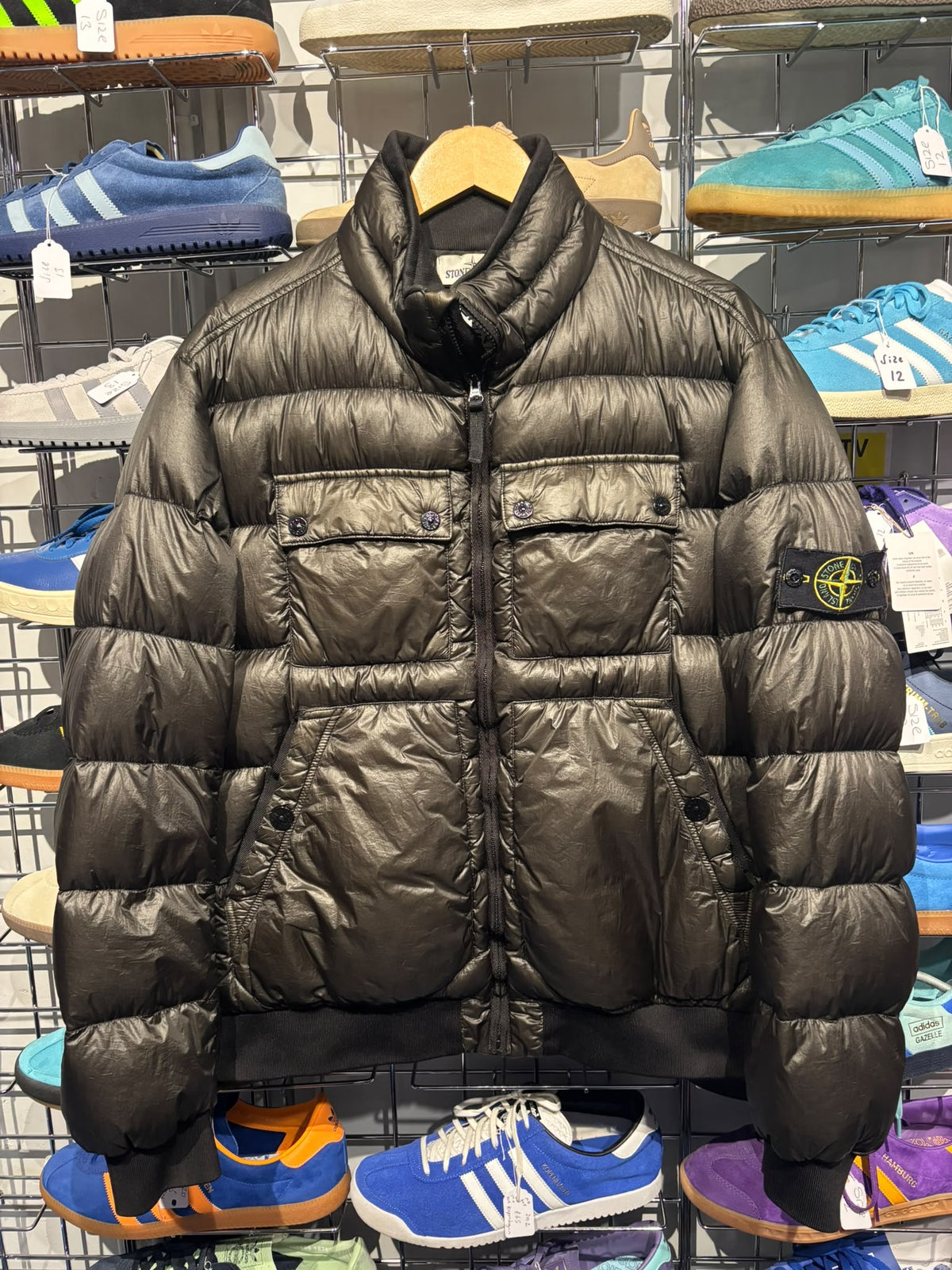 Stone Island 30 Anni interior branding and care labels
