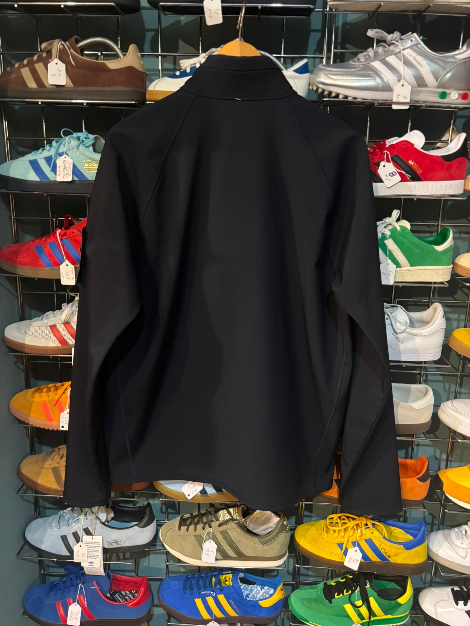 Stone Island Light Soft Shell-R Bomber Jacket Black - Label