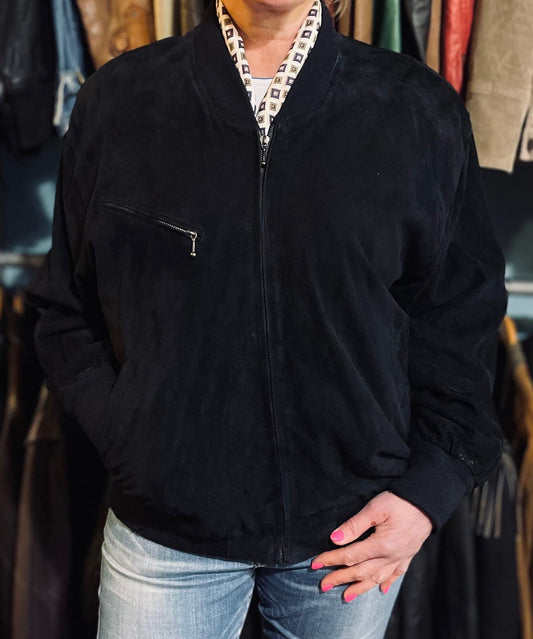 Y2K Womens Suede Jacket