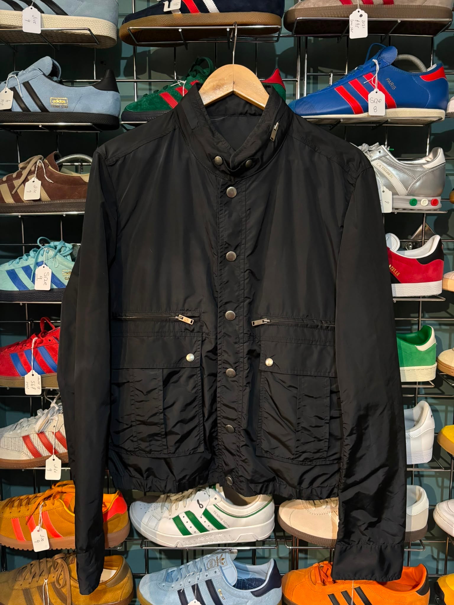 Gucci GL018 239 INK Black Utility Jacket — Back