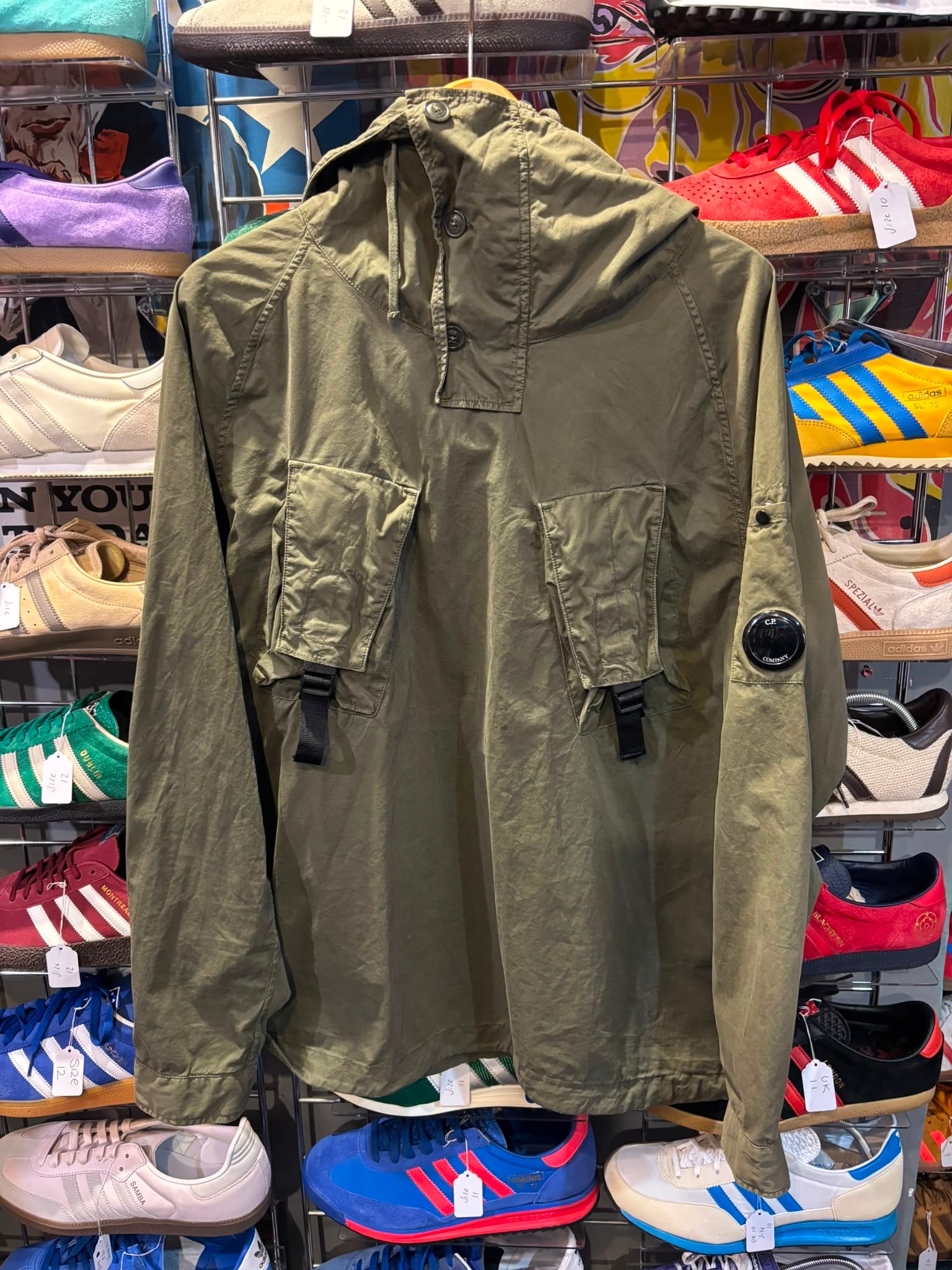 C.P. Company Lens Smock Jacket - Certilogo authentication label size M