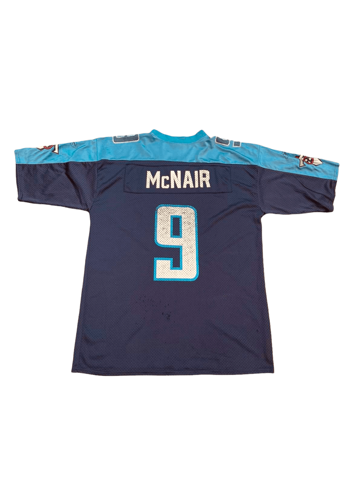 Reebok, Shirts, Steve Mcnair 9 Reebok Tennessee Titans Nfl Jersey