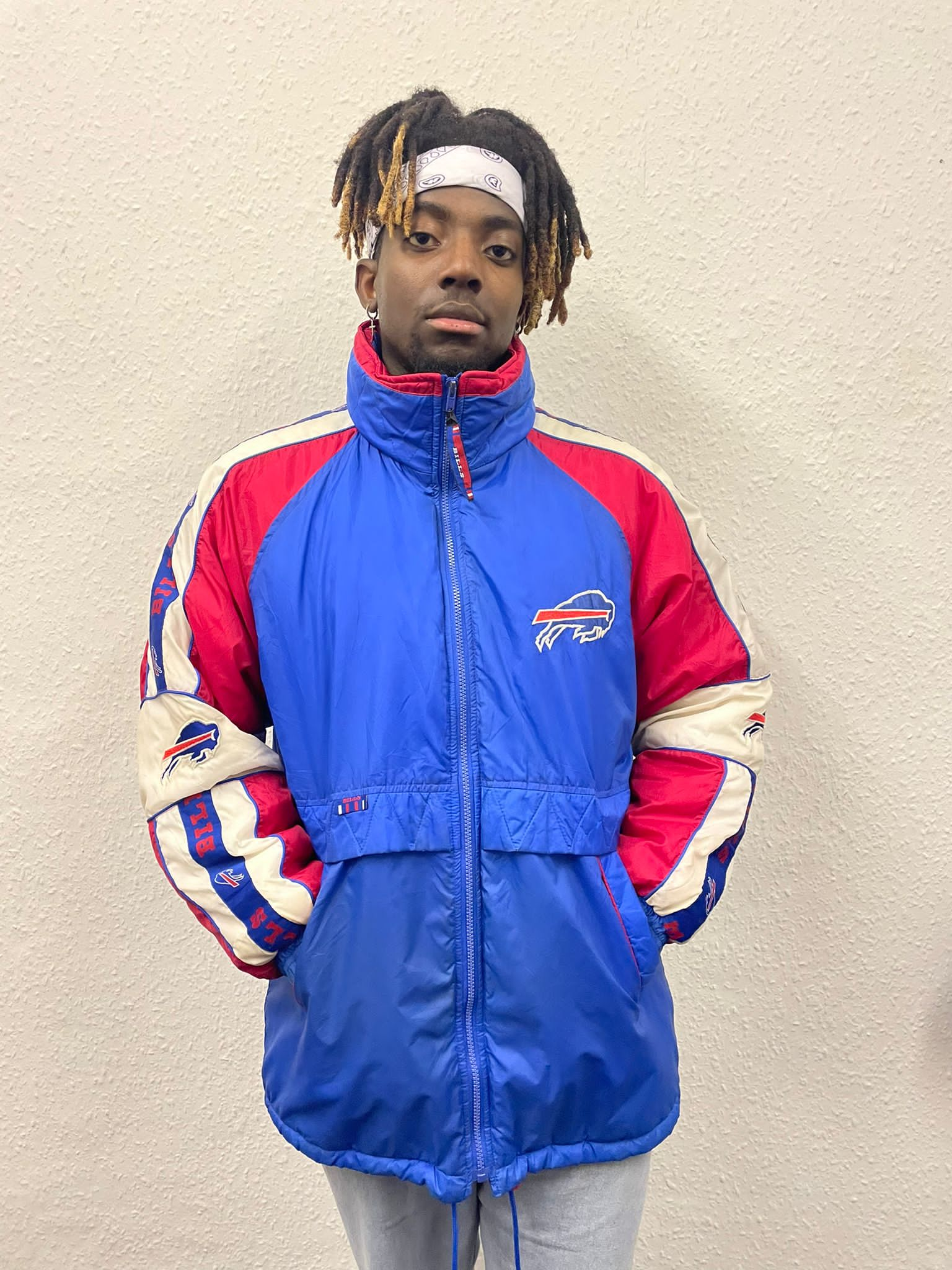 Starter Buffalo Bills Recruit Retro Jacket