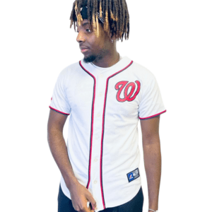 NWT Washington Nationals DC Majestic Jersey Made In USA #12