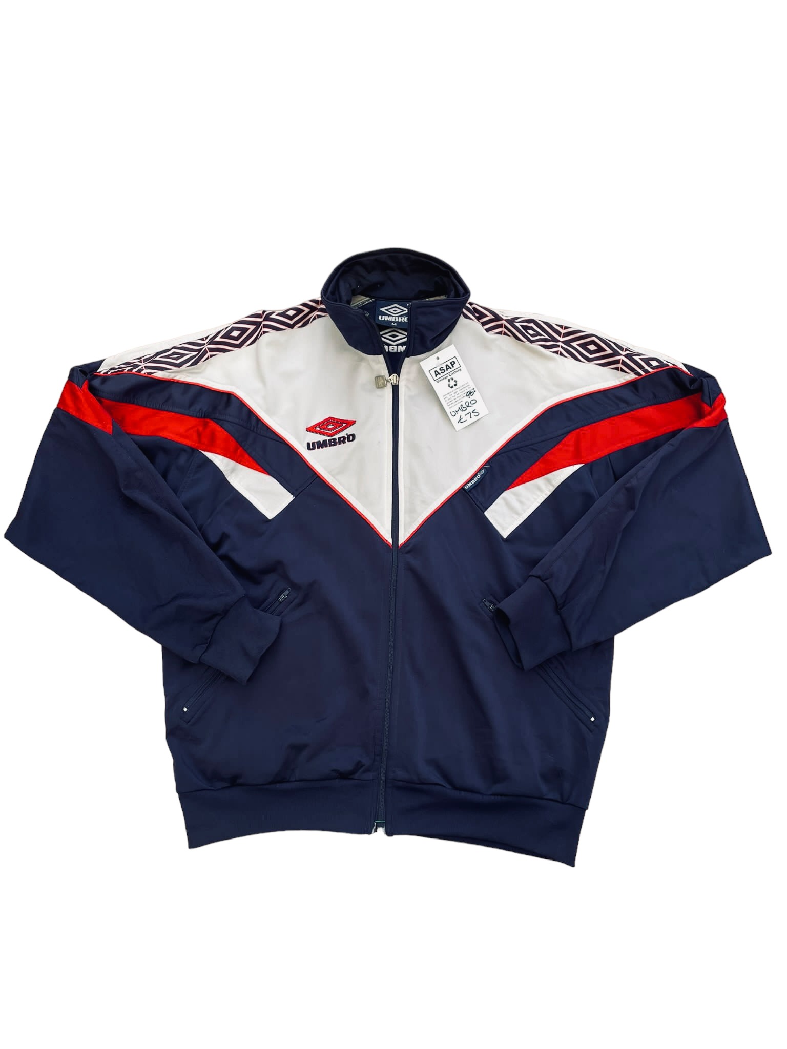 超可爱の jacket track umbro old 80s デンマーク製 90s トップス 